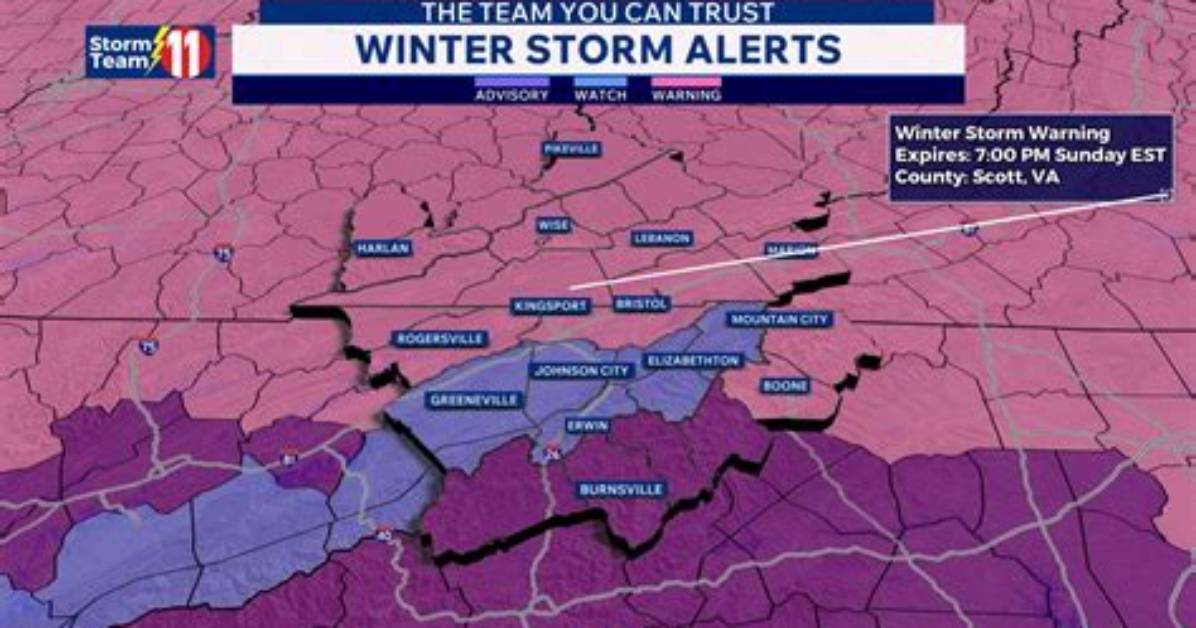 Winter Storm Warning in Effect Through Monday Morning | News