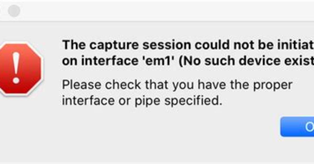 Wireshark Remote Capture Failed: Nflog Link-Layer Type Filtering Not Implemented
