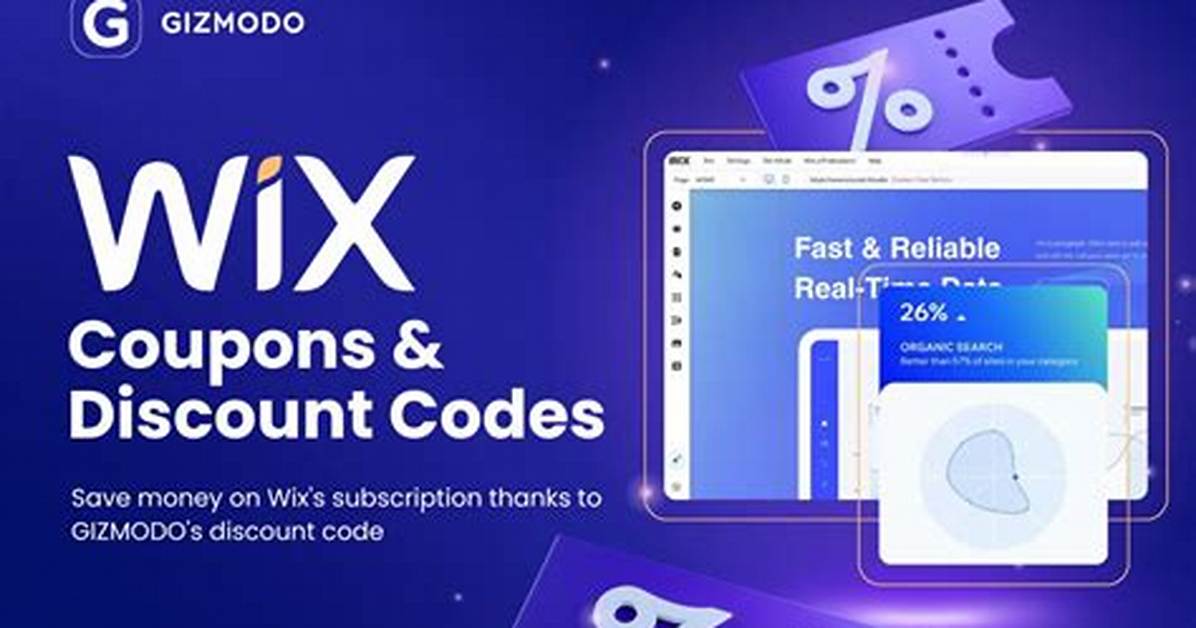 Wix Coupon Code, How Do I Get 50% off Wix?