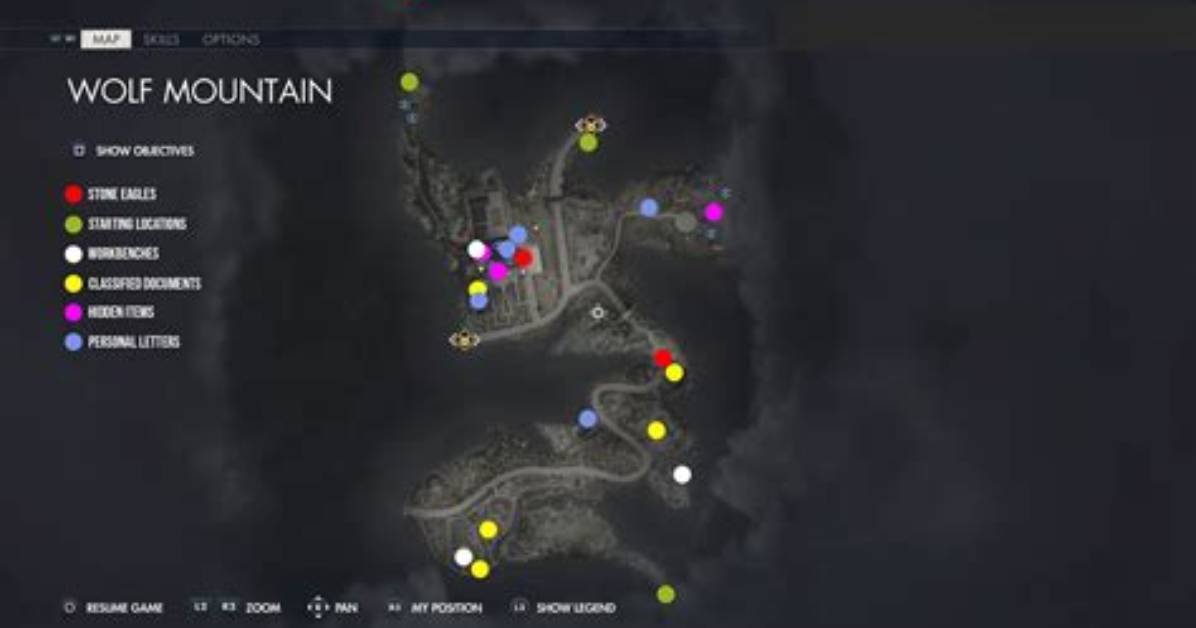 Wolf Mountain, Sniper Elite 5 Map