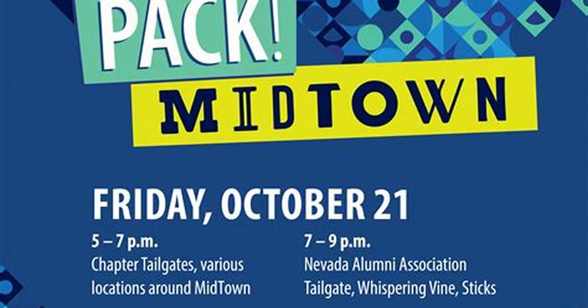 Wolf Pack Midtown Homecoming Tailgate Party Friday Night | News