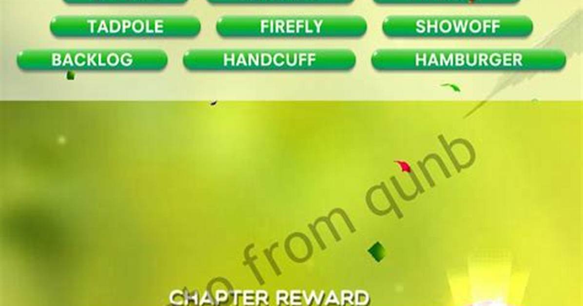 Word Crush Level 110: Compound Words» Answers