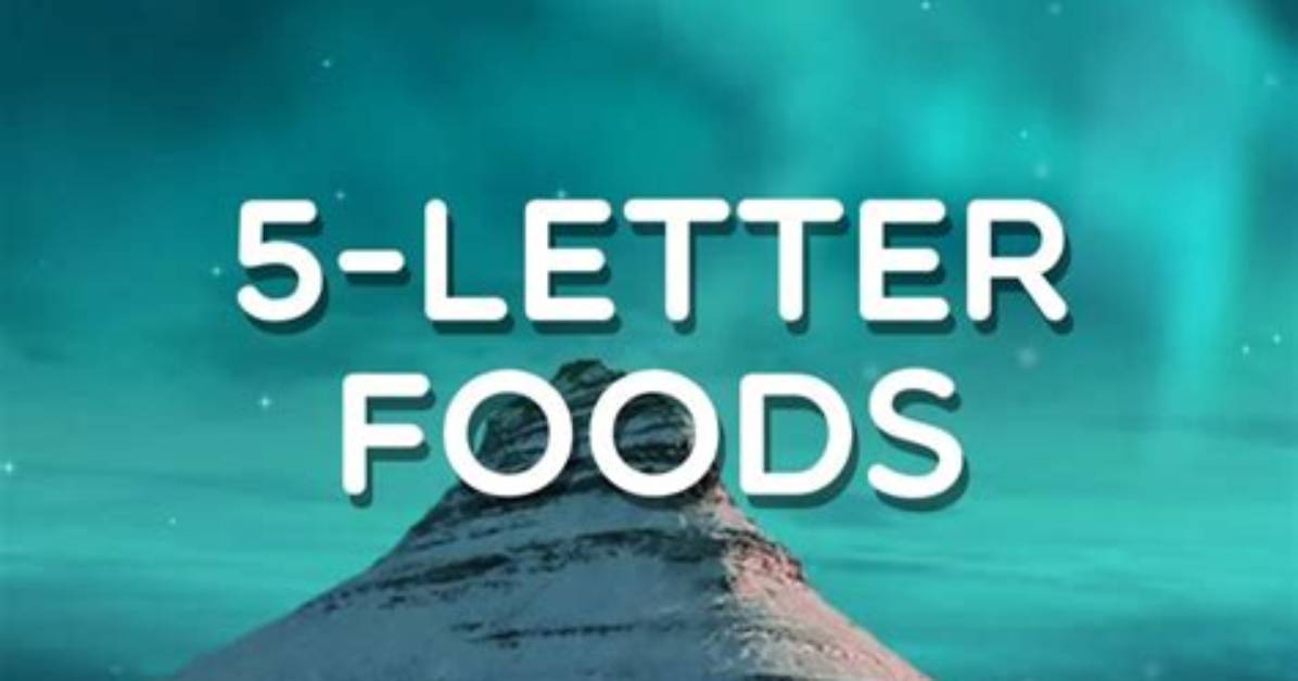Word Crush Level 906: 5-Letter Foods» Answers