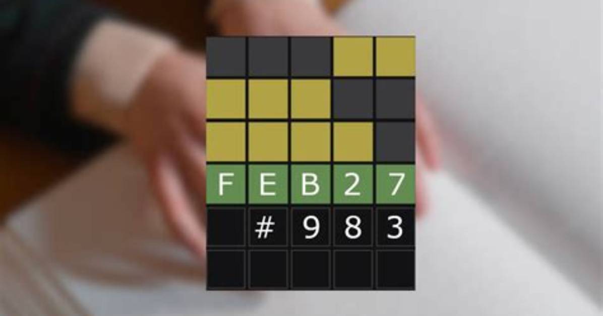 Wordle Today (February 27Th, 2024): What Is the Answer of the Day? Hints, Clues, and Spoilers for Game #983