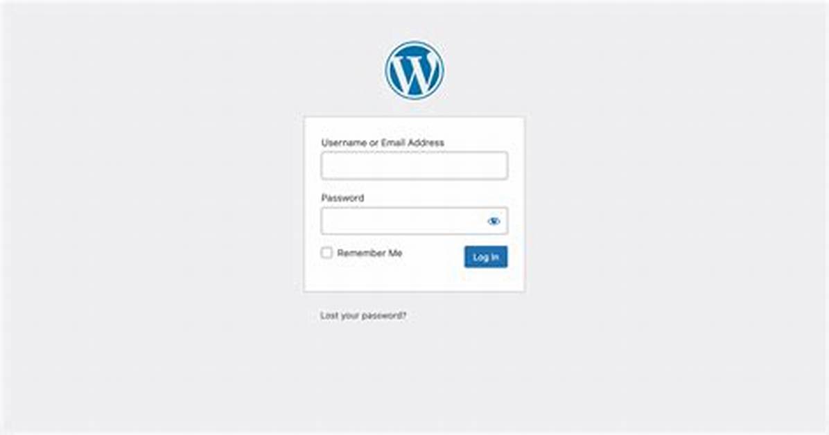 Wordpress. Com Login Safely, Analysis & Comments