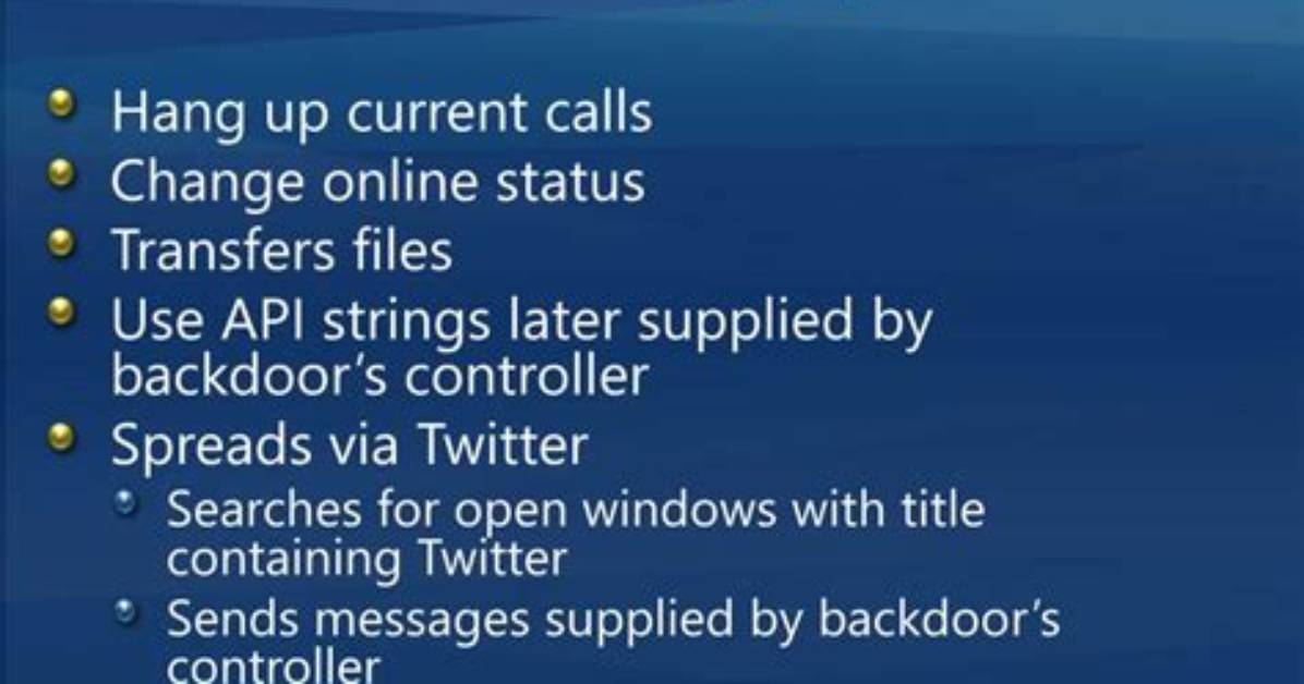 Worm: Win32/Pushbot