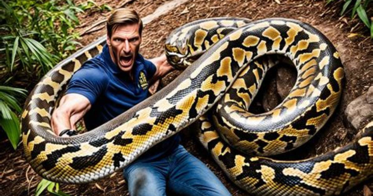 Would a Python Eat a Human?