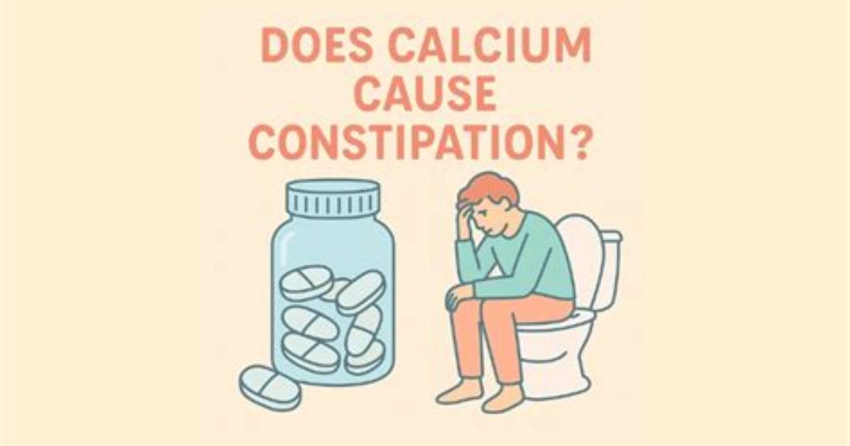 Would Calcium Pills Cause Constipation?