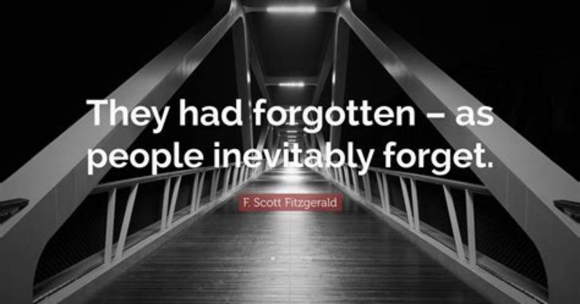 Would Forget or Had Forgotten?