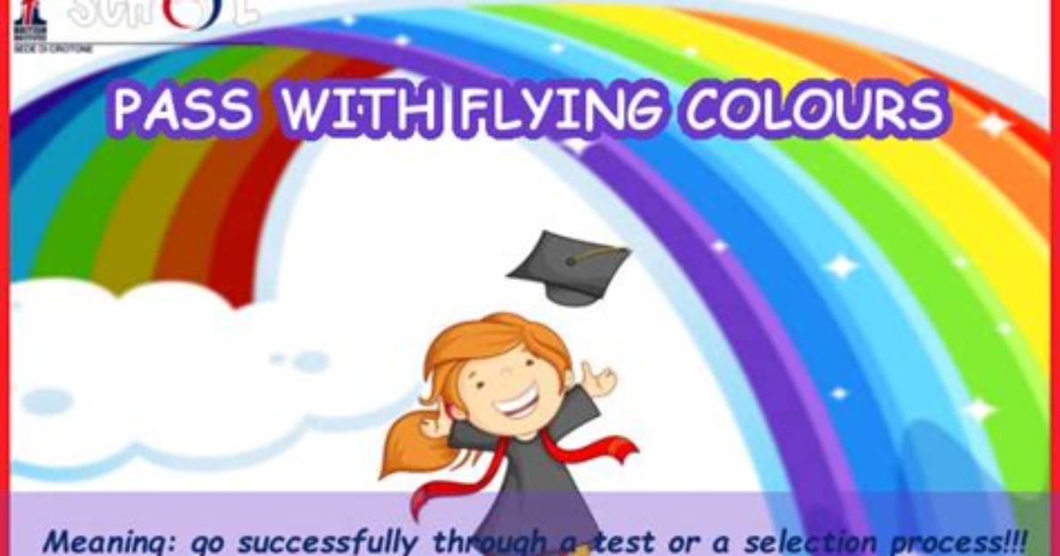 Would Pass with Flying Colors?