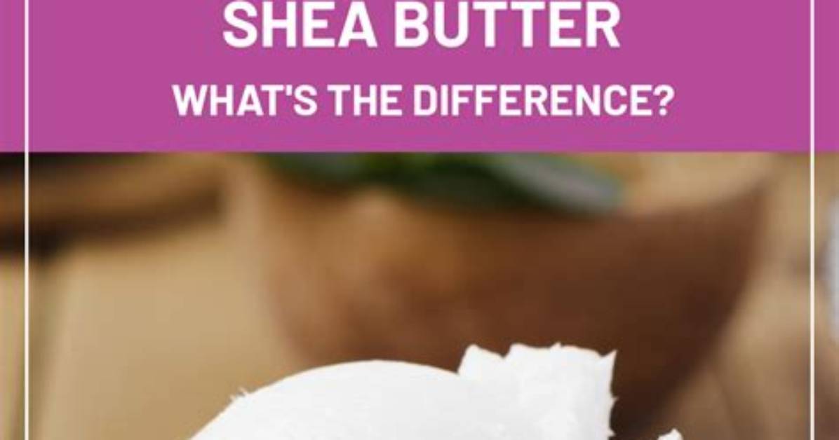 Would Shea Butter Work?