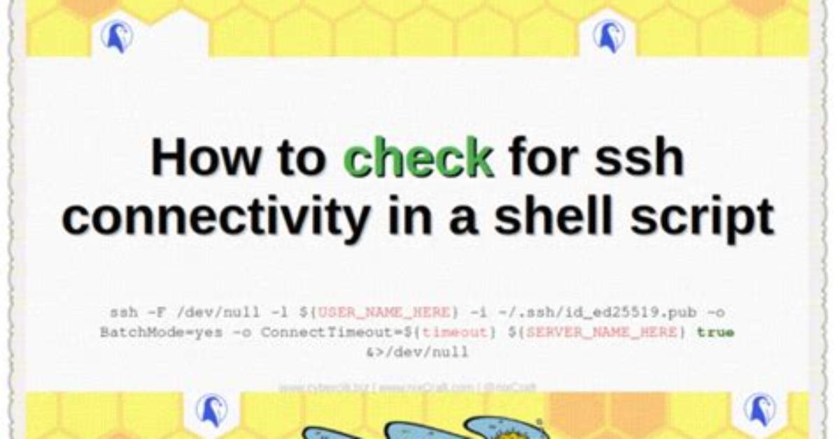 Write a Shell Script to Ssh to a Remote Machine and Execute Commands