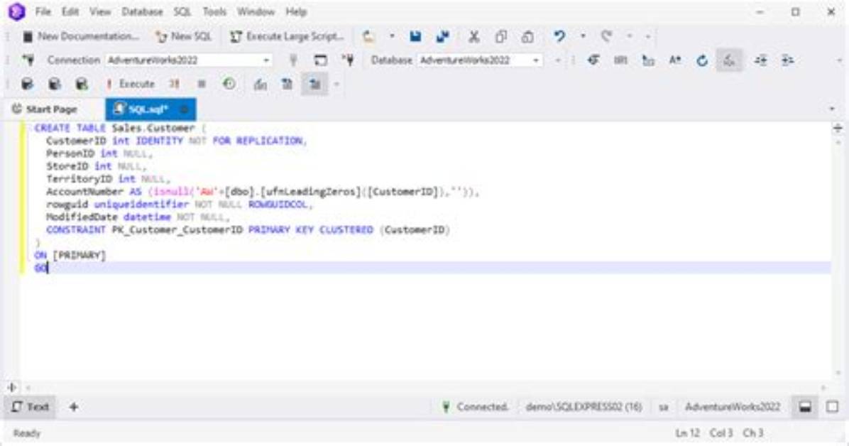 Writing Sql in Coderpad