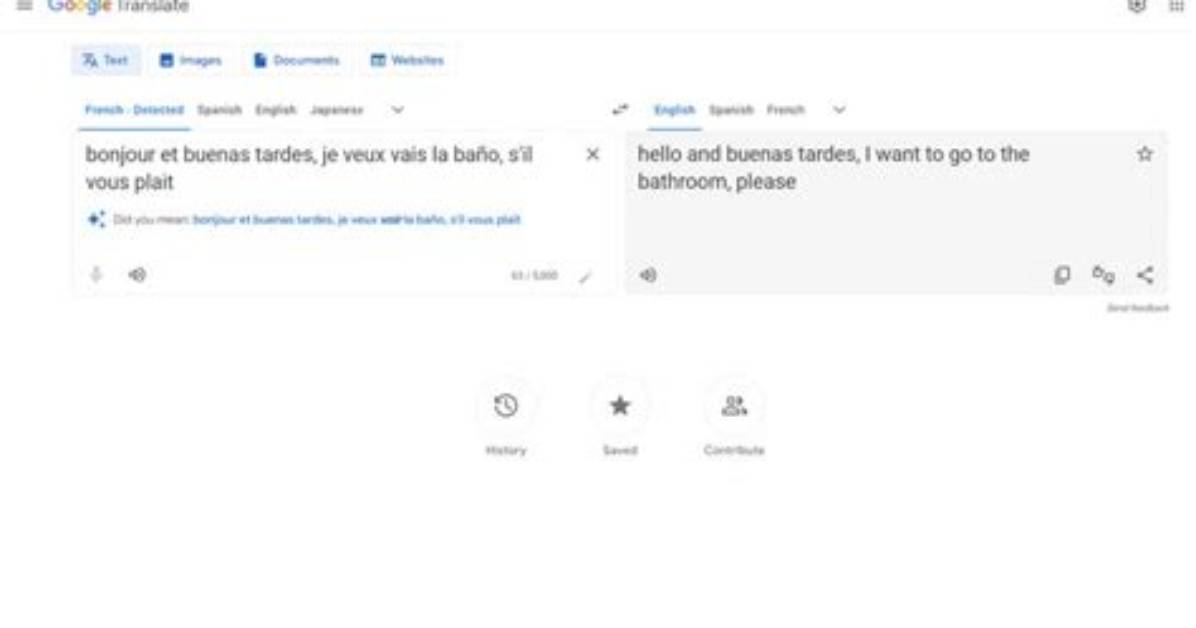 Wrong Language Detection with Google Translate (Multiple Languages)