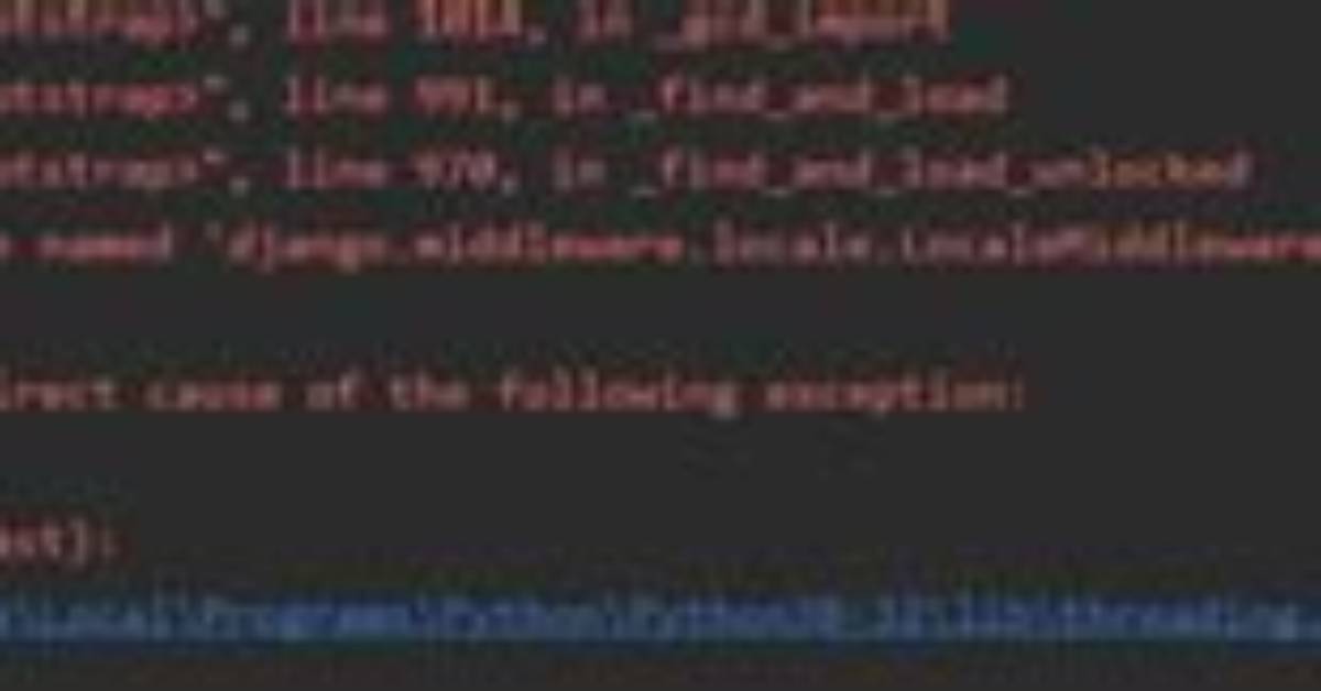 Wsgi Application Error Kills Screen Session and Generates Hash Error in Python Package