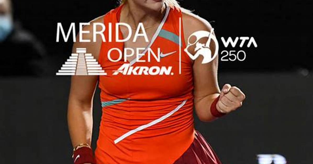 Wta Merida Open Akron 2023 Winner and Runner up Prize Money and Points Table