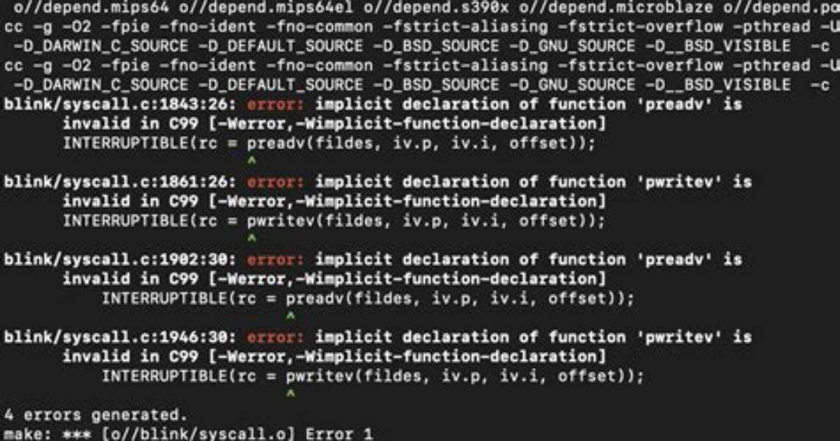 Xcode - Warning: Implicit Declaration of Function Is Invalid in C99