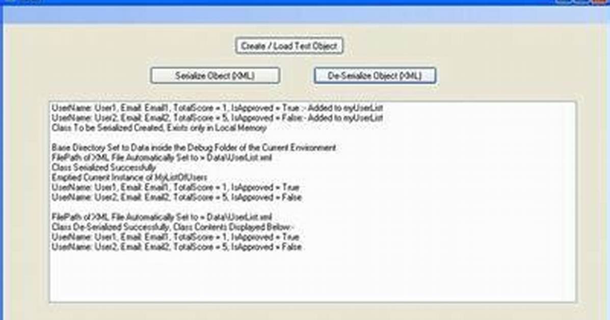 Xml Serialize Generic List of Serializable Objects