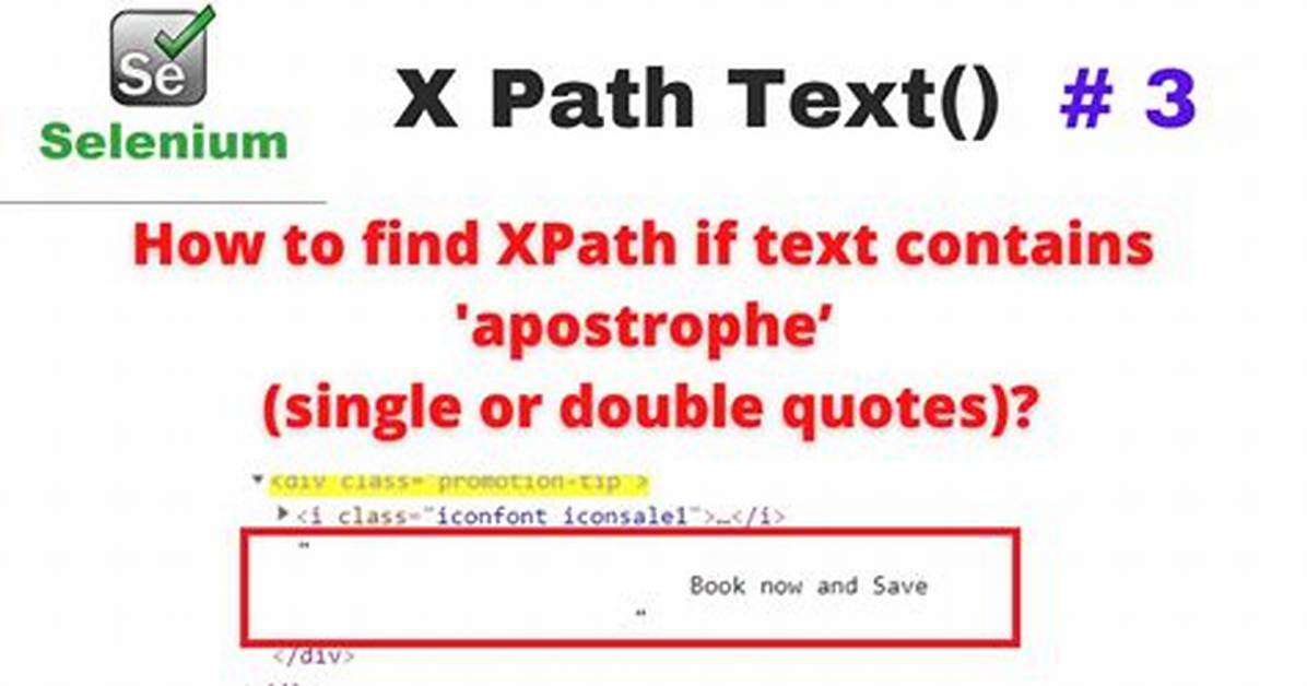 Xpath Contains(Text(),'Some String') Doesn't Work When Used with Node with More Than One Text Subnode