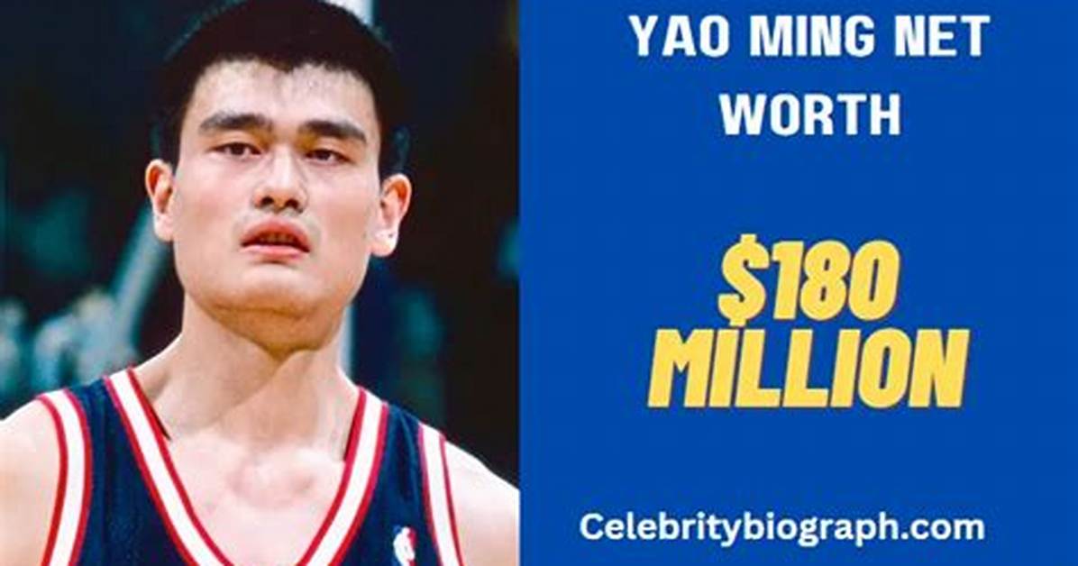 Yao Ming Net Worth