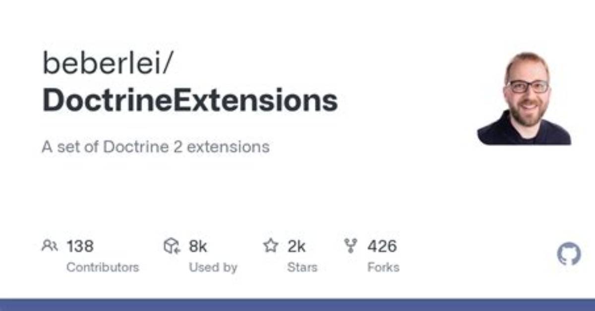 Year() and Beberlei/Doctrineextensions
