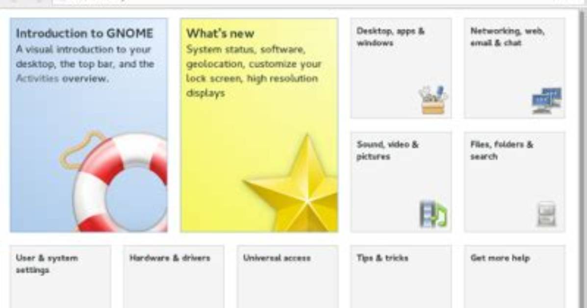 Yelp Cannot Find Gnome Help Files