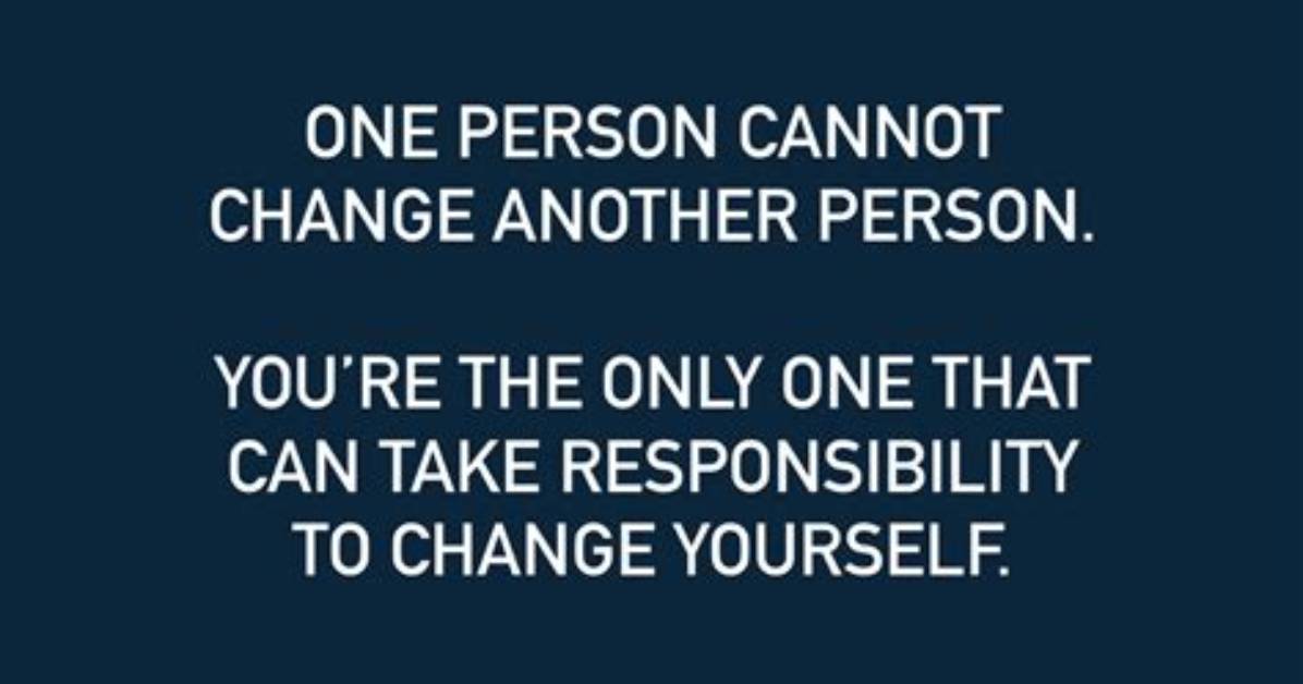 Yes, a Person Can Change — but Only Under One Condition