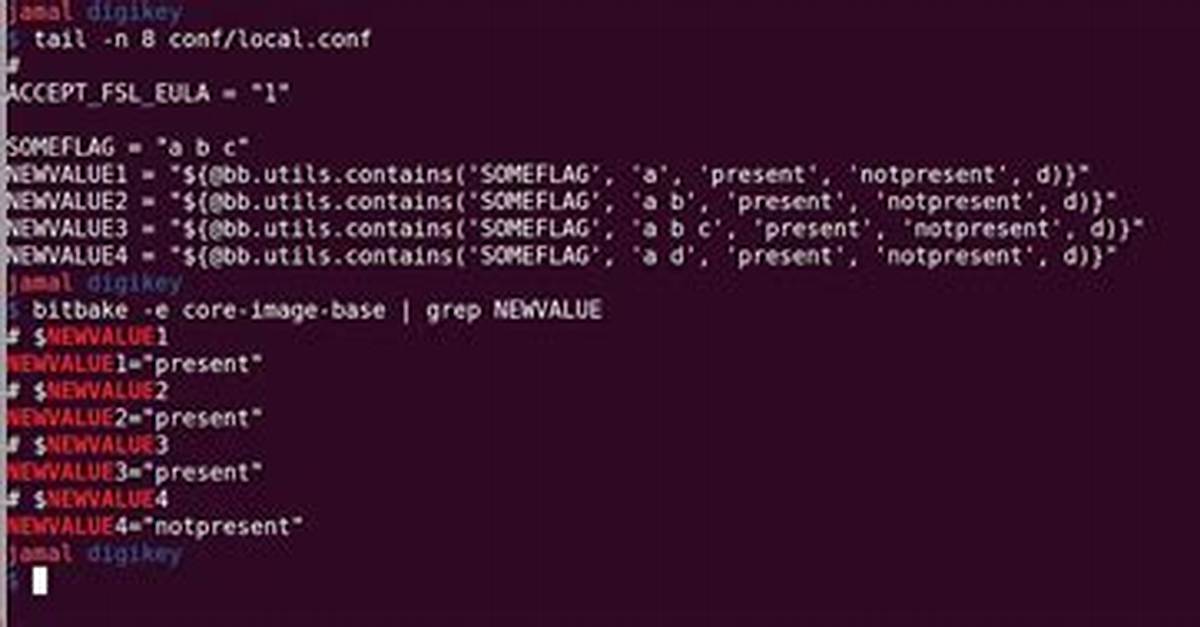 Yocto Bitbake ${@Bb. Utils. Contains(. ..)} Is Having Subtistution Failure