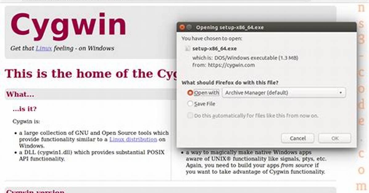 You Asked: Can Cygwin Run Linux Executable?