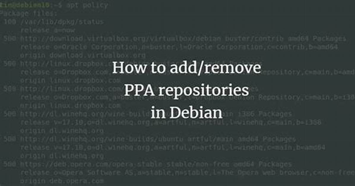 You Asked: Can Debian Use Ppa?