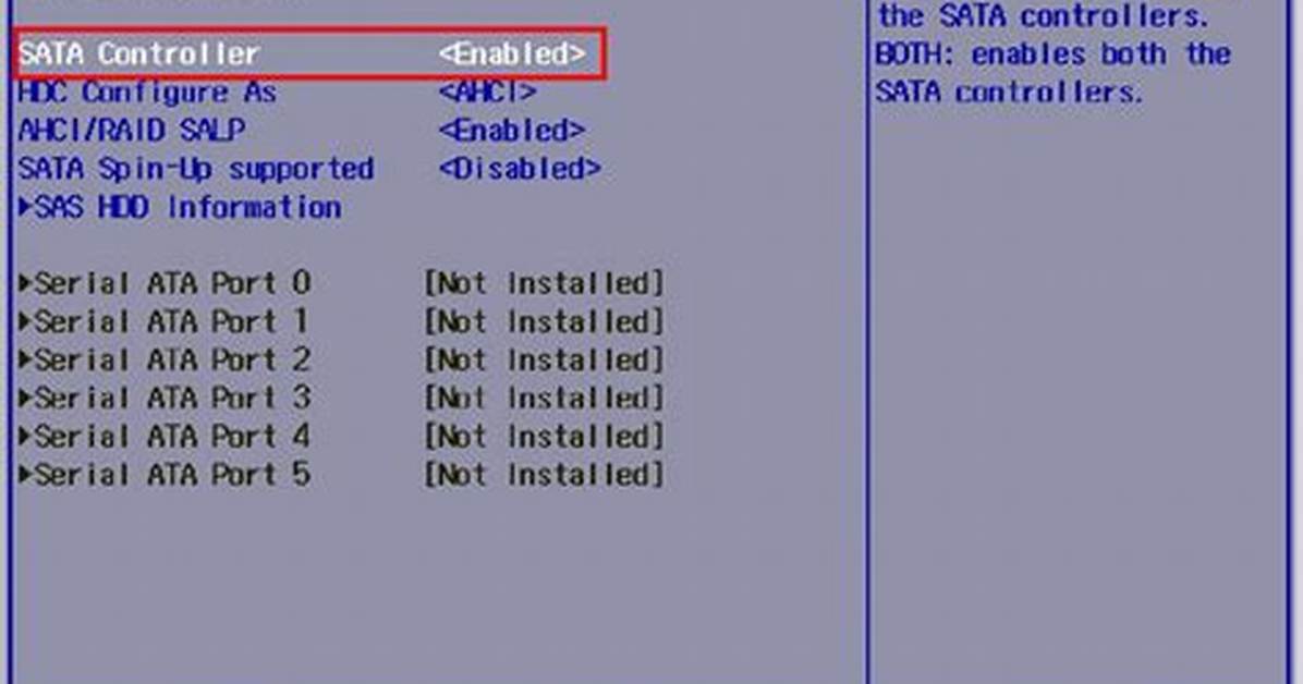 You Asked: How Do I Enable Sata in Bios?