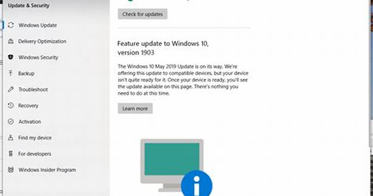 You Asked: Is Windows Update 1903 Safe?