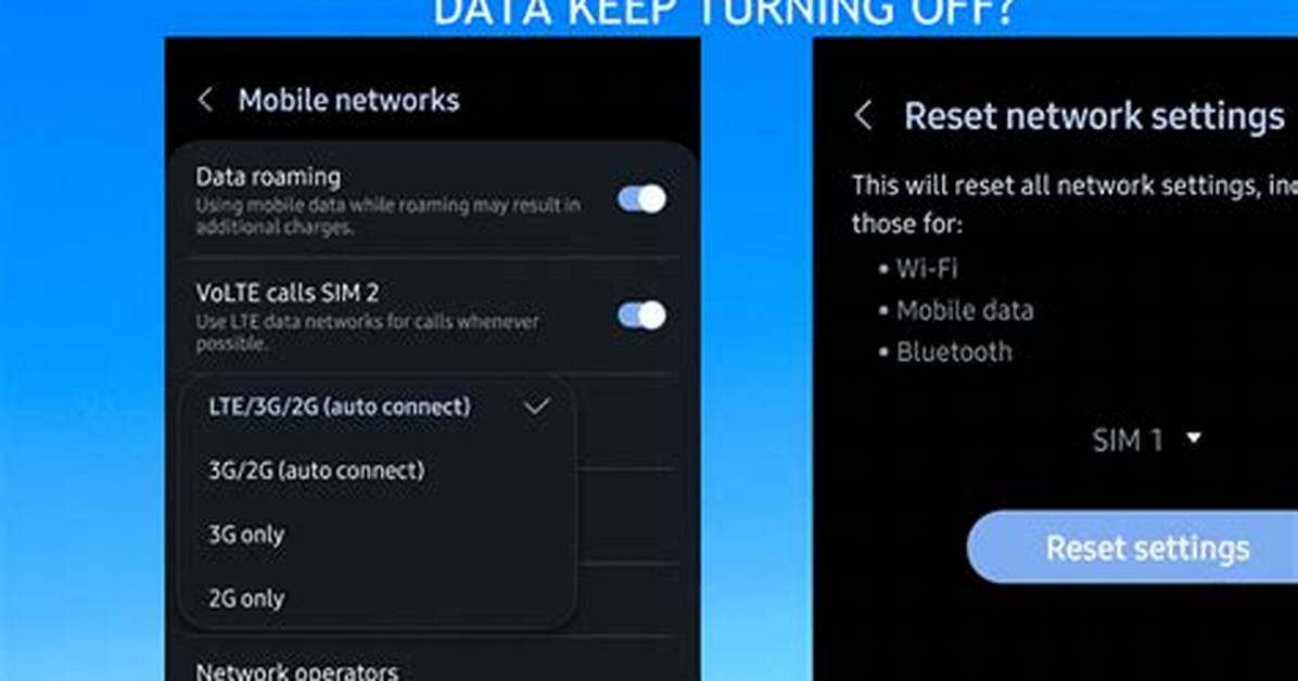 You Asked: Why Does My Cellular Data Keep Turning off iOS 13?
