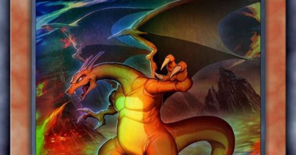 You Need to See This Charizard Yu-Gi-Oh Card