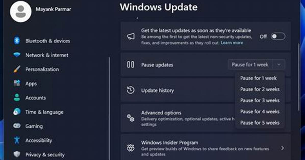 Your Question: Can You Pause a Windows Update?