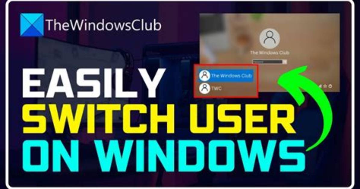 Your Question: How Do I Switch Users on a Locked Windows 10?