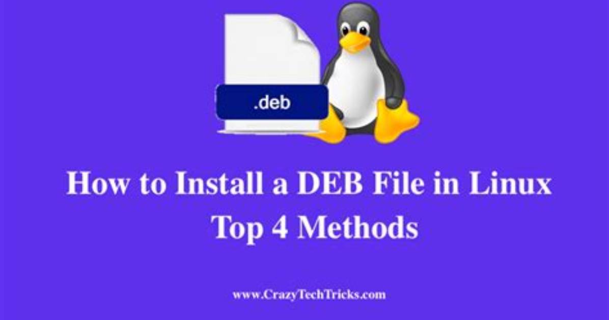 Your Question: How Install Deb File Arch Linux?