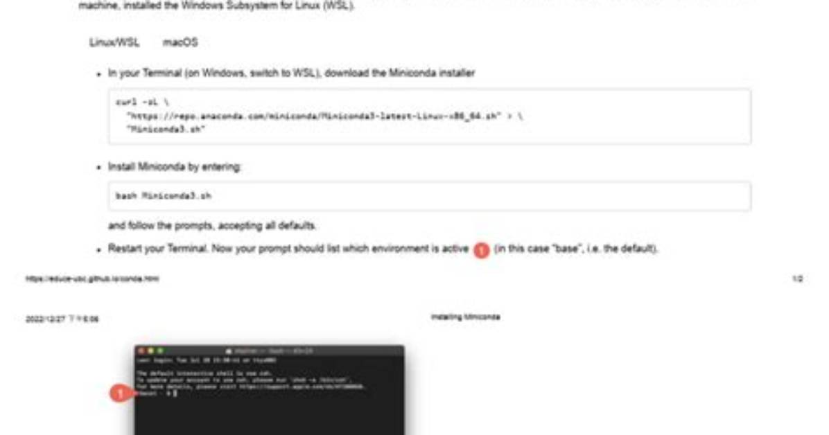 Your Question: How Install Miniconda Linux?
