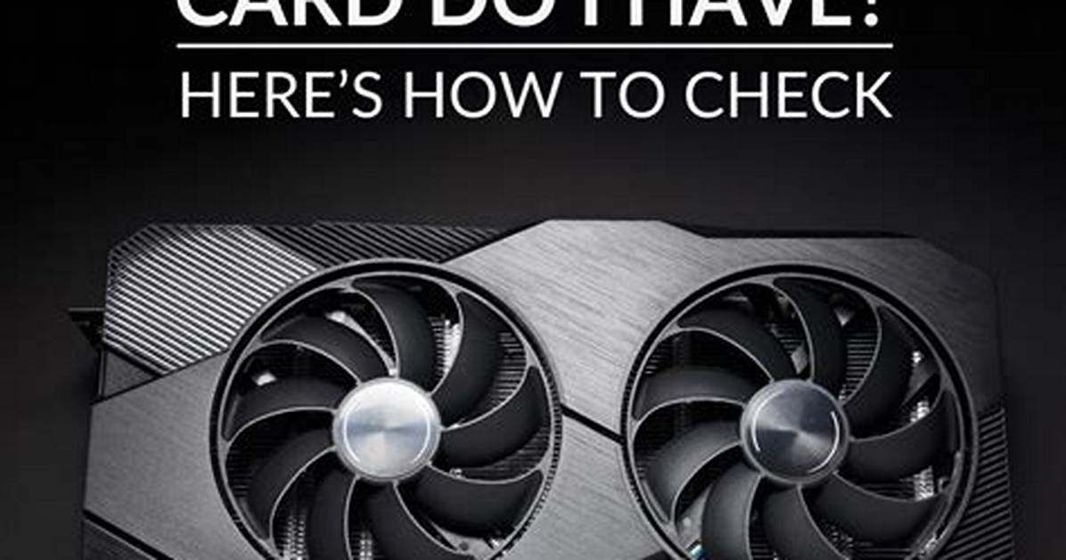 Your Question: What Graphics Card Do I Have Linux?