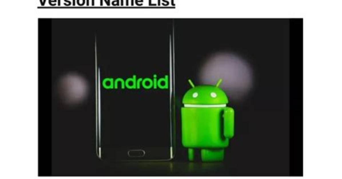 Your Question: What Is Latest Android Name?