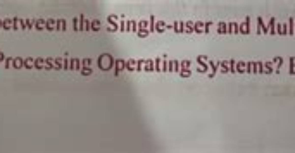 Your Question: What Is Multi User Operating System Example?