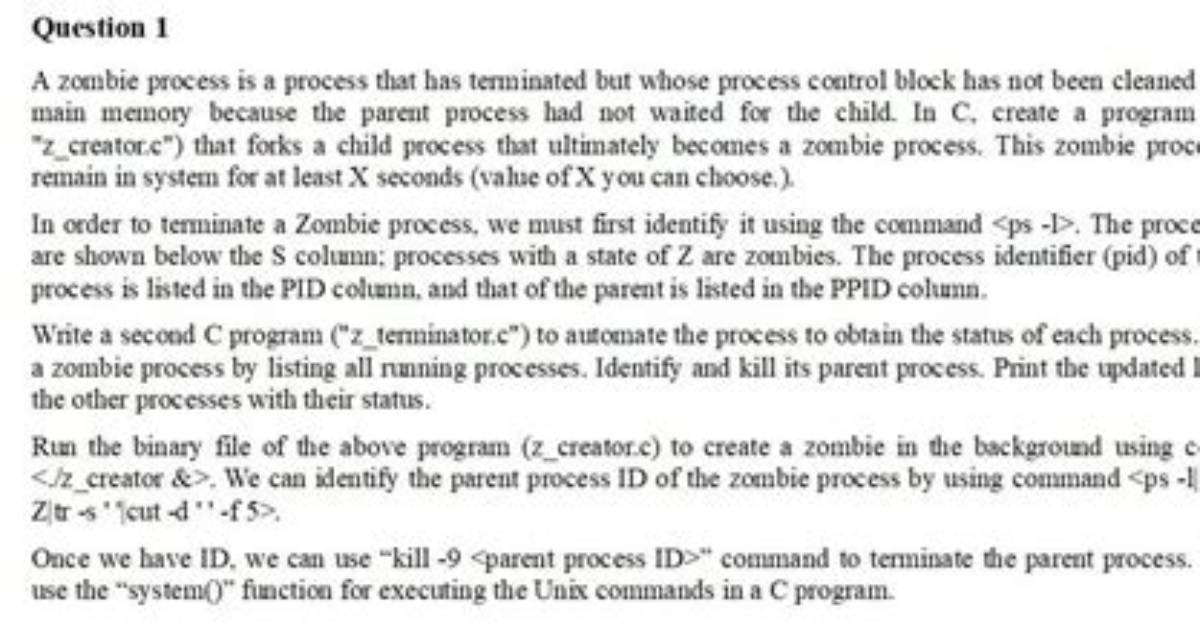 Your Question: Where Is Zombie Process in Linux?