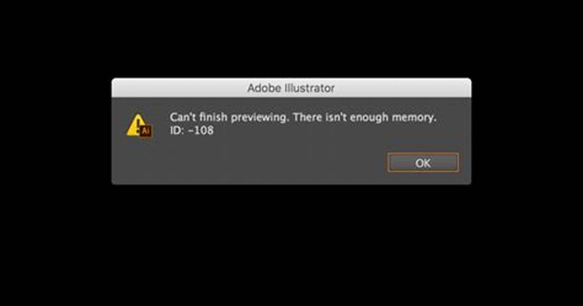 Your Question: Why Can’t Illustrator Finish Previewing?