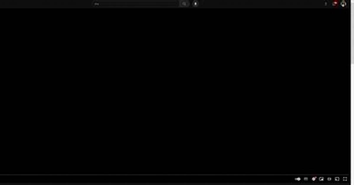 Youtube Causing Black Screen in Chrome?