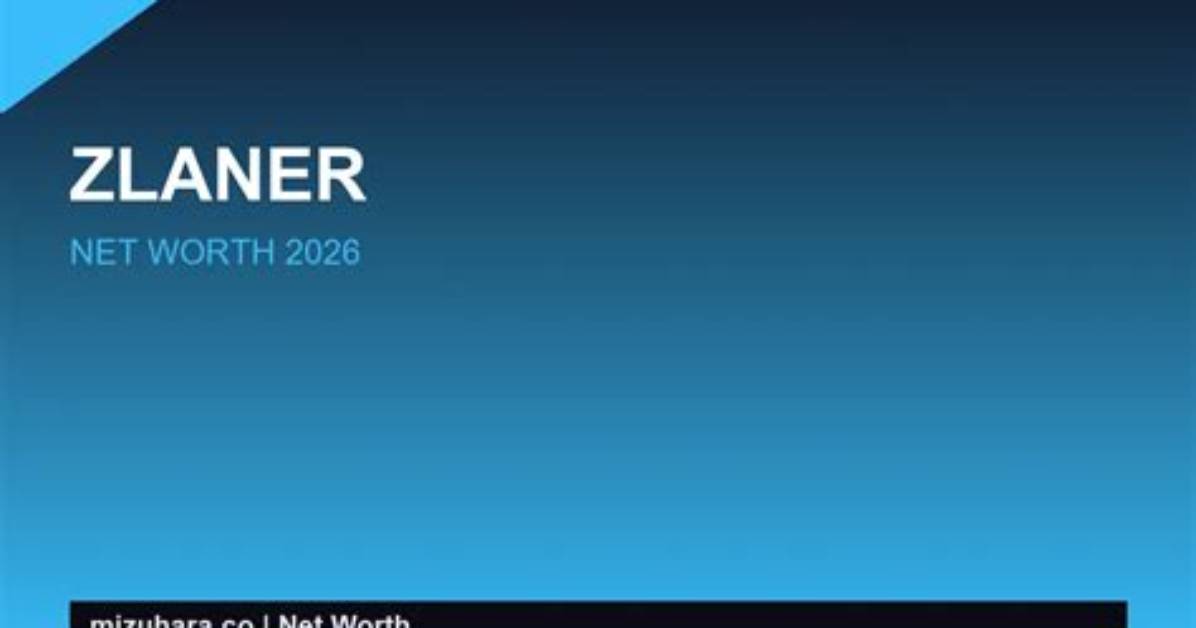 Zlaner Net Worth 2024