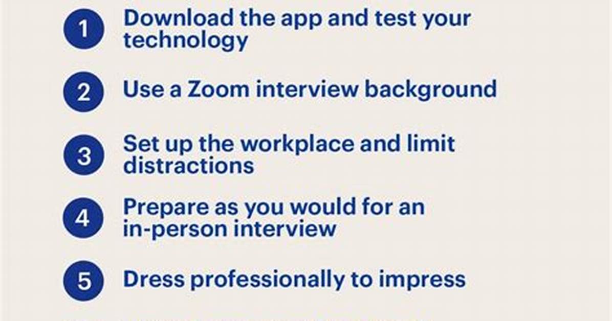 Zoom Interview Tips - How to Discuss
