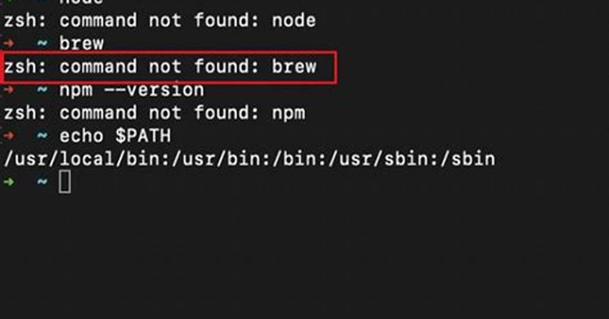 Zsh: Command Not Found: Atom