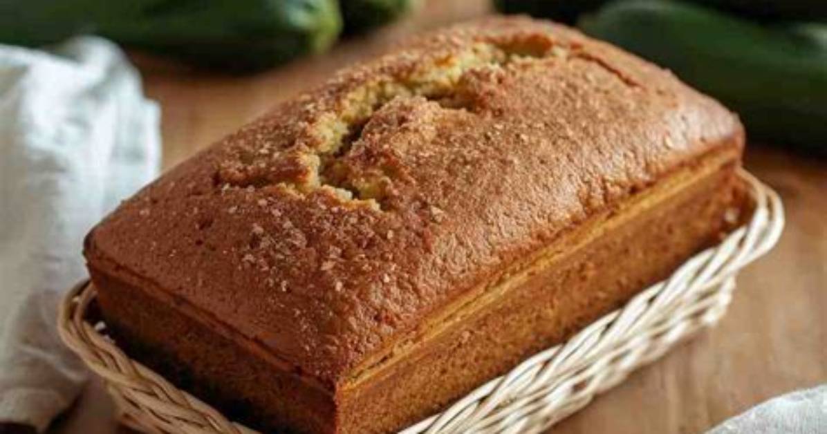 Zucchini Bread with Crunchy Sugar Topping | Recipe