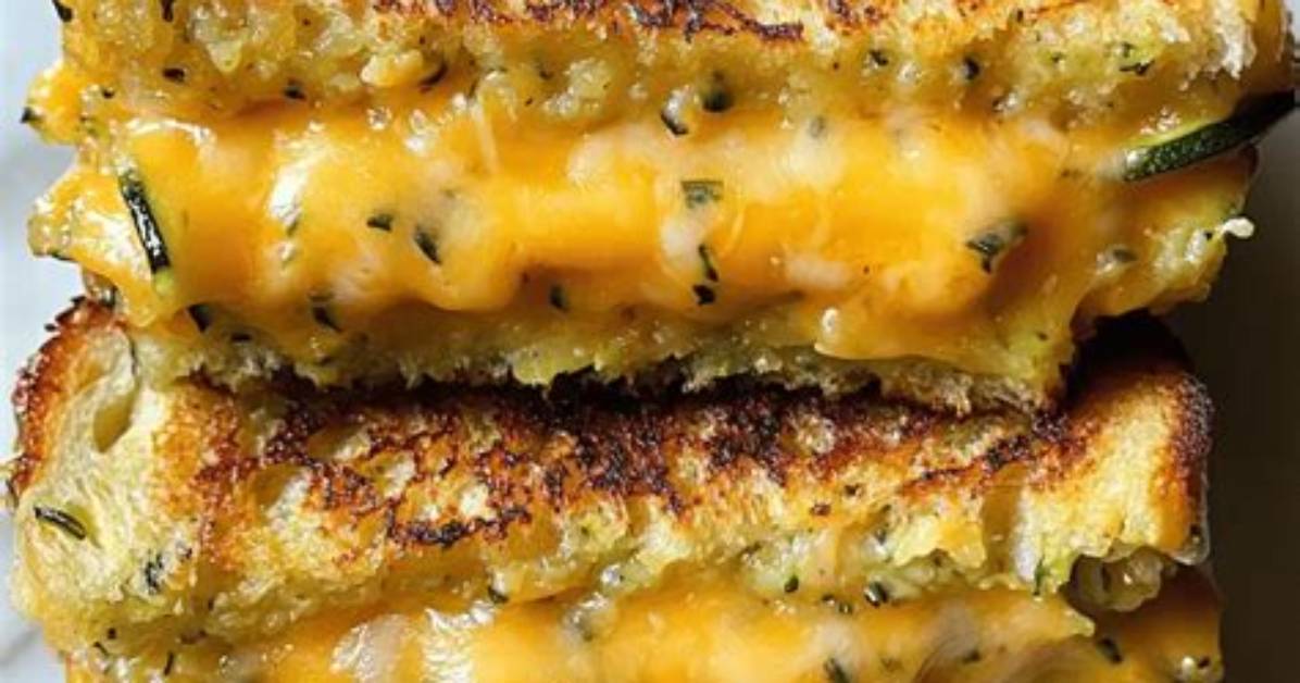 Zucchini Grilled Cheese