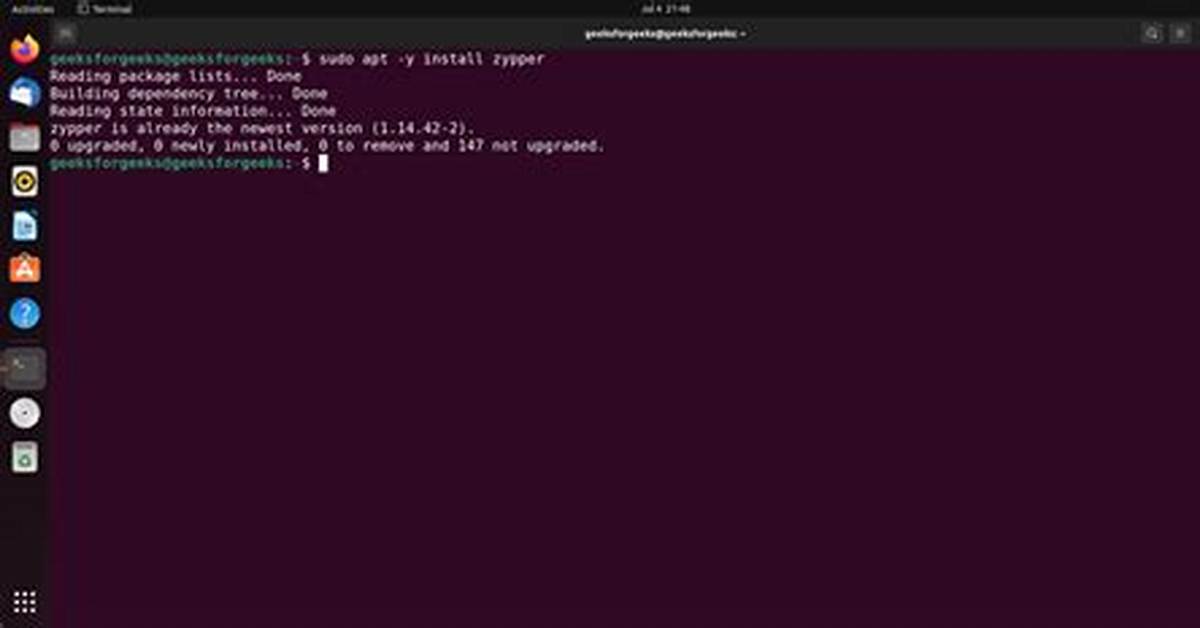 Zypper on Ubuntu